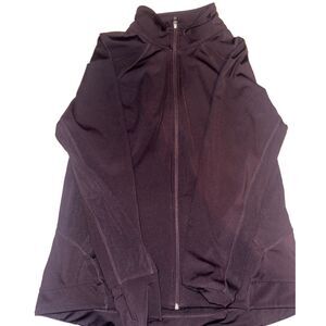 Tangerine Full Zip Athletic Jacket XL Black Women’s Stretch Activewear Running